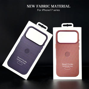 Coques de Téléphone Tendance JOYPORODO L163 en Cuir Tissé Technique pour iPhone 15 16 17 Pro Max, <span class=keywords><strong>Coque</strong></span> Arrière Magnétique Fundas - Product Image 5