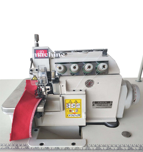 Machine à coudre industrielle à point noué sur lit plat, moteur informatisé haute vitesse, modèle RNEX4-4, faible entretien - Product Image 2