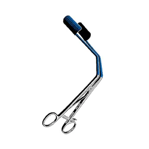 Lateral Side Wall Speculum Vaginal Retractor Cervical-View Gynecolocy / Vaginal Lateral Retractor Blue Coated