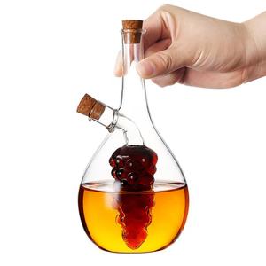 Pot à <span class=keywords><strong>huile</strong></span> <span class=keywords><strong>de</strong></span> type <span class=keywords><strong>raisin</strong></span> <span class=keywords><strong>Cuisine</strong></span> <span class=keywords><strong>Huile</strong></span> d'olive et vinaigre Cruet Bouteille en verre borosilicate - Product Image 4