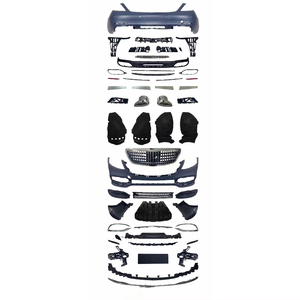 Kit de Carrocería para <span class=keywords><strong>Mercedes</strong></span> Benz Clase S W222 S450 Modificado <span class=keywords><strong>Maybach</strong></span>, Conjunto de Parachoques Delantero y Trasero - Product Image 1