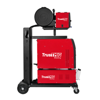 Machine à souder MIG MAG CO2 ALAND WELDING 500A, industrielle, robuste, à double impulsion et simple impulsion, pour l'aluminium, avec chariot