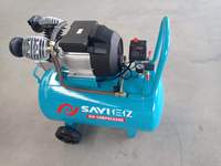 Compresseur d'air à piston lubrifié en V, portable, 2050, 3 CV, deux cylindres, tête en fonte, avec réservoir de 70 L, certifié CE, vente en gros
