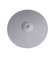 Cymbale électronique multifonctionnelle UNLOCK CY-17R/G 17 pouces (Cymbale de rythme/Crash/Hi-Hat) |   Surface en caoutchouc gris silicone de haute qualité 2,1 kg
