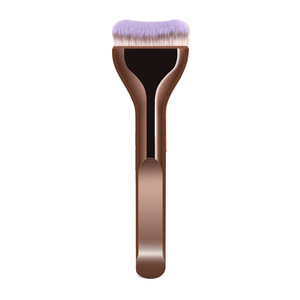 Logo personnalisé <span class=keywords><strong>Pinceau</strong></span> professionnel pour <span class=keywords><strong>fond</strong></span> <span class=keywords><strong>de</strong></span> <span class=keywords><strong>teint</strong></span> <span class=keywords><strong>plat</strong></span> sans traces <span class=keywords><strong>de</strong></span> liquide/BB crème <span class=keywords><strong>Pinceau</strong></span> pour outils <span class=keywords><strong>de</strong></span> maquillage - Product Image 5