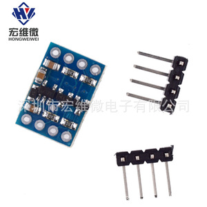 Módulo de conversión de nivel IIC de 2 canales Hongwei Micro, 3,3 V a 5 V, para placa de conversión de señal Uart Spi - Product Image 3