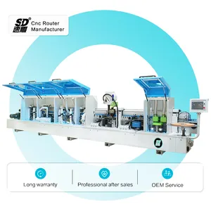 Full Automatic Edge Bander Furniture Machinery Automatic Pvc Edge Banding Machine Price