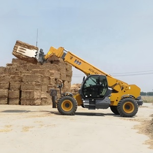 XC6-4517 <strong>Telescopic</strong> Boom Handler <strong>Forklift</strong> Loader <strong>4.5ton</strong> Capacity Telehandler 16.7 Meter Boom Wheel-Moving Construction - Product Image 2
