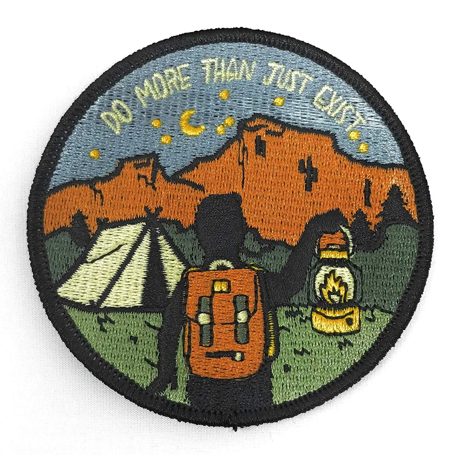 custom Round Letters Embroidered Patch With Iron On For Clothing custom embroidery patch embroidery crafts