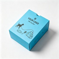Boîte d'emballage cadeau pour jouets pour animaux de compagnie en gros, boîte en papier de vente au détail pour supermarché, boîte d'expédition de haute qualité en matériaux recyclés pour fournitures pour animaux de compagnie