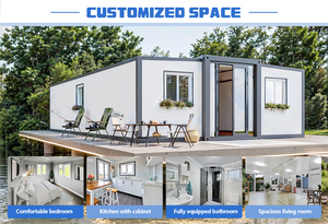 <span class=keywords><strong>Casa</strong></span> Contenedor Prefabricada de 40 pies, Expandible y Modular, para Vivienda, <span class=keywords><strong>Alquiler</strong></span> y Construcción - Product Image 3