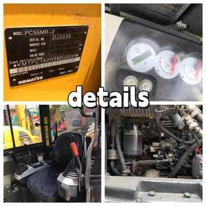 <span class=keywords><strong>Komatsu</strong></span> Pc55 Vertrouwde Japan Hydraulische Crawler 5ton Graafmachine <span class=keywords><strong>Komatsu</strong></span> Pc55 Gebruikte 5ton Graafmachine - Product Image 3