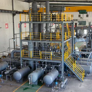 Waste Oil To Diesel Distillation Filtration Recycling Machine