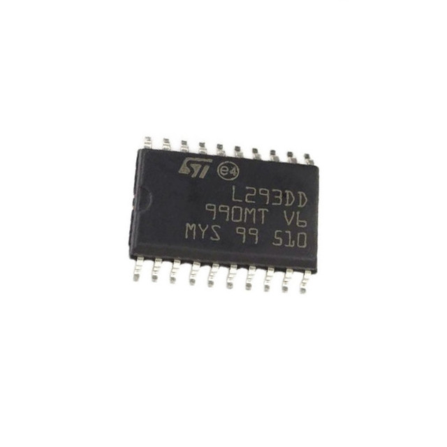New original L293DD013TR SOP-20 L293D DIP-20 push-pull four-channel driver IC chip with diodes