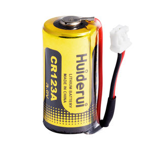 Precio de fábrica <span class=keywords><strong>3V</strong></span> 1600mAh CR123A con batería de litio de alambre no recargable para Dispositivo de seguridad de cámara instrumento inteligente - Product Image 6
