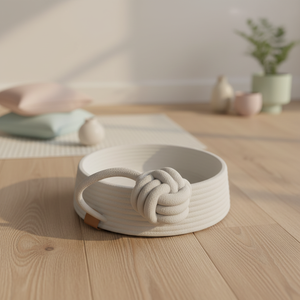 Nichoir et griffoir pour chat en corde de coton tressée, résistant aux rayures, pour toutes les saisons, avec motif rayé, design intégré pour le sommeil et le jeu - Product Image 5