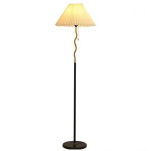 Lámpara de Pie Escandinava con Pantalla Blanca de Metal, LED, Altura Ajustable, para Dormitorio o Sala de Estar - Product Image 4