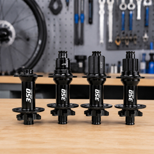 Moyeu de vélo de montagne GOLDIX M350 Boost en alliage d'aluminium, avant/arrière, 32H, roulement étanche, frein à disque 6 boulons, système à cliquet 36T, système J-Bend HG - Product Image 5
