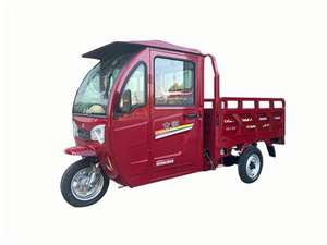 Vente en gros Meilleur <span class=keywords><strong>prix</strong></span> ZONSEN 150CC Fermé Cargo Tricycle Moto Moteur Essence Cabine fermée pour la livraison de marchandises Camion minier - Product Image 3