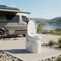 Toilettes intelligentes à compostage sans eau pour camping-cars, idéales pour les régions arides