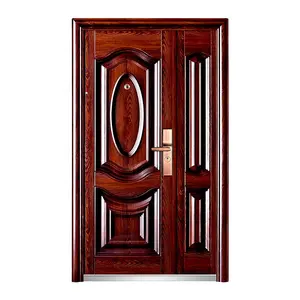 Modern Simple Design Luxury Style Exterior Doors High Quality Security Steel Door For Sale