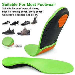 Semelles orthopédiques unisexe en PU pour le soulagement de la douleur, le confort et le soutien de la voûte plantaire, correction du pied plat, <span class=keywords><strong>prix</strong></span> de gros fabricant - Product Image 2