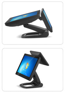 15.6 10.1 inch Màn hình kép mua bán lẻ nhà hàng <span class=keywords><strong>Android</strong></span> 11 <span class=keywords><strong>Win7</strong></span> thanh toán POS Máy thiết bị đầu cuối - Product Image 4
