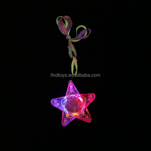 Novedad <span class=keywords><strong>led</strong></span> parpadeante collar de luz en forma de estrella Collar para carnaval suministros - Product Image 1