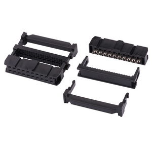 Conector IDC de 2.54mm con Bloqueo DC2-64P, Conector Macho de 64 Pines (2*32P) Tipo Abrazadera para Cable Plano - Product Image 3