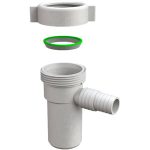 1 \ "1/2x40 \" PVC Machine à laver Connecteur Tourner Outil Produit - Product Image 2