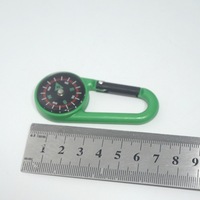 Boussole multifonctionnelle portable en plastique avec boucle de montagne pour l'alpinisme en plein air