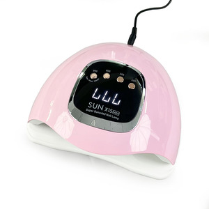 Lampe à ongles UV LED 280W, lumière rouge, séchage rapide du vernis gel, logo personnalisé pour salon de manucure professionnel - Product Image 2