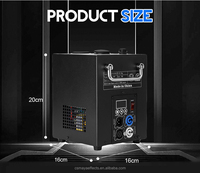Machine à Étincelles Froides 600W, Fontaine d'Artifices Sans Fil DMX512 avec Télécommande pour Effets de Scène de Mariage
