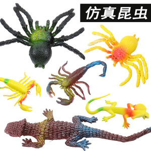 Animales simulados de plástico, lagartos, escorpiones, arañas, juguetes de broma de una sola talla para niños de 4 a 6 años - Product Image 5