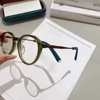 Montures de lunettes Danyang géométriques punk de style japonais, ultra-légères en acétate et titane pur, design unisexe à petite monture, monture complète
