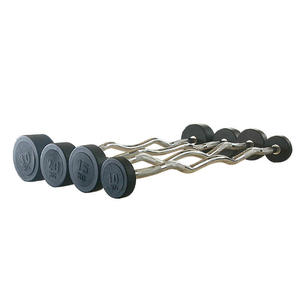 خدمة OEM للياقة البدنية ولياقة بدنية وكمال الأجسام الأوزان الحرة المقاومة تمارين الباربيل للتمرين - Product Image 3