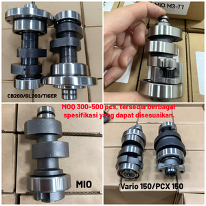 Arbre à cames brut en acier haute performance 50~55HRC Noken As Mentah MIO SPORTY/AMORE/VEGA ZR/VEGA FORCE Racing Raw Mio Camshaft - Product Image 4