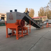 Ligne de lavage de bouteilles en plastique PET à haute efficacité pour usine de recyclage, solution de recyclage