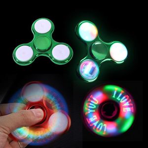 Custom Logo Printed 3D Cartoon <b>Fidget</b> Spinners Cheap Plastic <b>Metal</b> Finger <b>Toy</b> EDC Spinner Made in China - Product Image 3