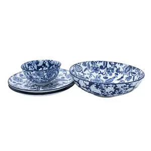 Bakeware nướng món ăn gốm bộ đồ ăn đặt bữa ăn tối tấm và bát đặt Vòng Gốm món quà sứ nhà drinkware tốt