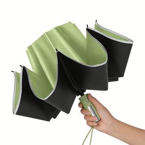 ร่มพับ 3 ตอน สีสันสดใส พิมพ์โลโก้ตามสั่ง สำหรับโปรโมชั่น - Product Image 4