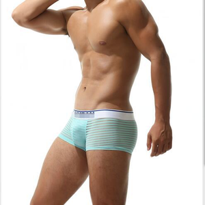 Ropa interior transpirable de alta calidad para hombre, cómodos pantalones bóxer de cintura media elásticos sin costuras - Product Image 4