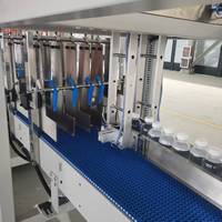 Máquina Empacadora de Cajas de Carga Superior Totalmente Automática con PLC, Bomba Hidráulica, Cinta Transportadora, Personalizable para Botellas de Plástico, Cartones, Bolsas y Productos Químicos