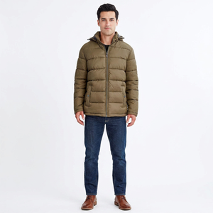 Blouson matelassé professionnel du fabricant : design unique, haute qualité, étiquette personnalisée, toile, hiver, séchage rapide, respirant, nouveauté - Product Image 1