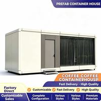 Conteneur mobile en acier personnalisable et détachable de 20 pieds, design moderne, avec électricité intégrée, étanche, pour habitation complète