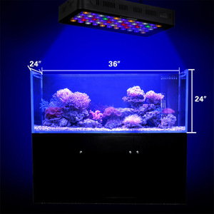 Éclairage LED intelligent pour aquarium 165W, à intensité variable, puce COB, lumière pour aquarium pour récif corallien et poissons, indice de protection IP65 - Product Image 6