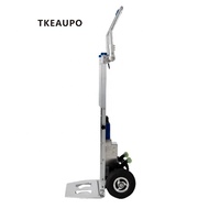 Chariot électrique d'escalier de camion de main d'ascenseur actionné par appareil en aluminium résistant de haute qualité
