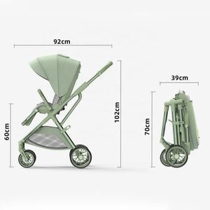 Lightweight Compact Toddler Stroller Easy Fold Baby Buggy <strong>Umbrella</strong> Travel <strong>Pram</strong> for Babies - Product Image 2