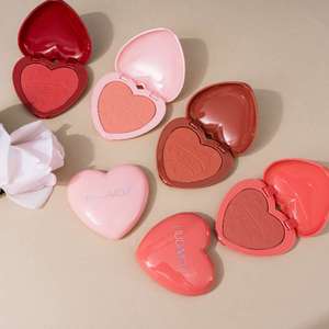 Logotipo personalizado en forma de corazón, colorete dulce, Etiqueta Privada, resistente al agua, contorno vegetariano, rubor de bronce, maquillaje Facial, palo de rubor - Product Image 2