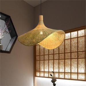 Modèles de design : <span class=keywords><strong>Lampe</strong></span> suspendue en <span class=keywords><strong>bambou</strong></span> pour salon, salle à manger, boutique de vêtements, salon de thé, <span class=keywords><strong>lampe</strong></span> suspendue en <span class=keywords><strong>bambou</strong></span> E27, best-seller - Product Image 6